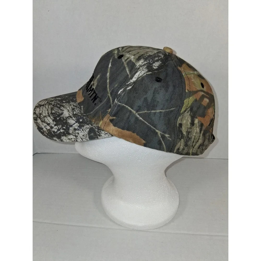 Gander Mtn. Camo Hat We Live Outdoors Hunting Fishing Outdoorsman Cap - Picture 4 of 7